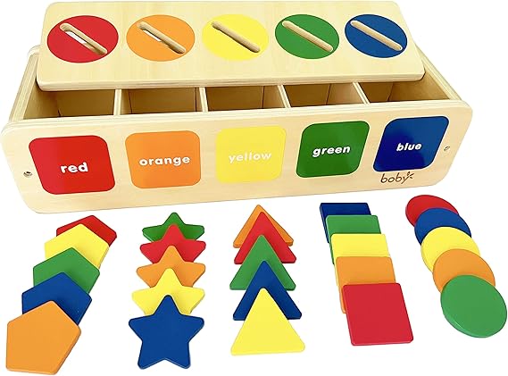 Shape and Color Sorting Box