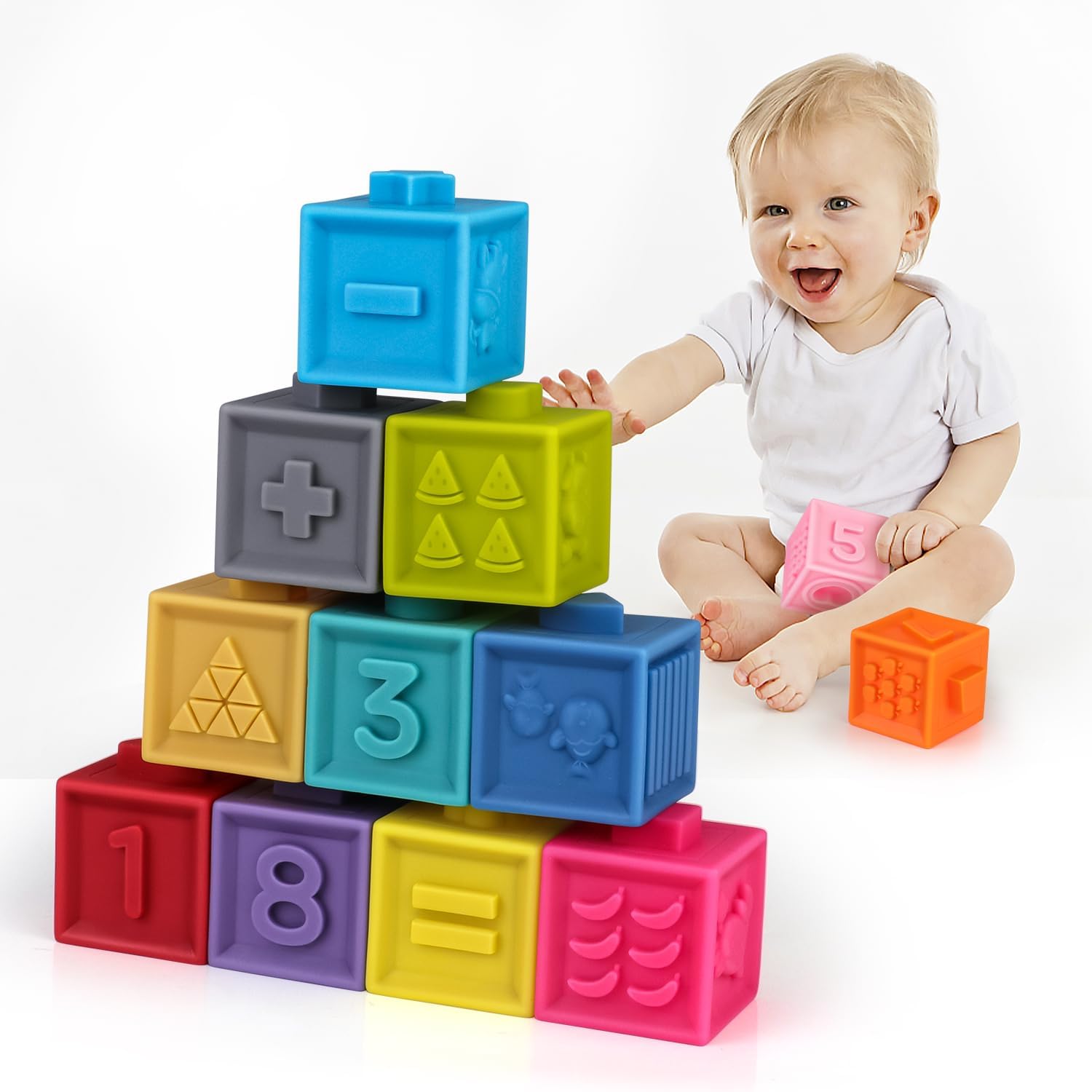 Soft Rubber Stacking Toy